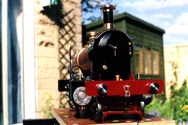 Painted smoke box