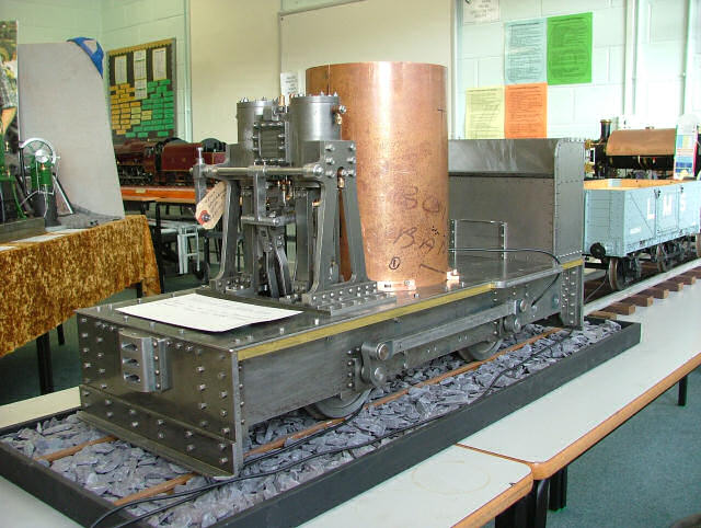 David Sidebotham's 5 inch gauge Quarry loco