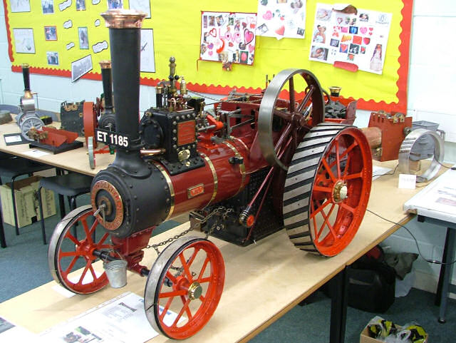 David Turner's Burrell traction engine Wilf (2)