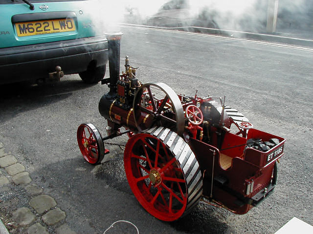 David Turner's Burrell traction engine Wilf (3)